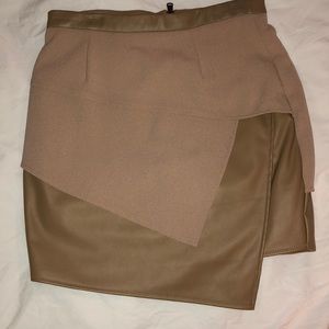 Pleather skirt